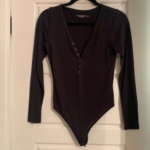 Abercrombie size small button up body suit